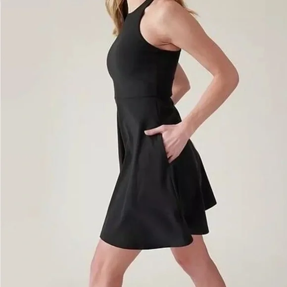 Athleta Dresses Athleta Small Dress Black Sport Dress Workout